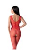 Passion BS098 red - Bodystocking