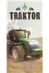 Osuška Traktor green 70x140 cm