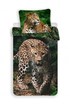 Povlečení fototisk Leopard green