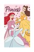 Dětský ručník Princess Popelka Ariel a Belle