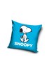 Povlak na polštářek Snoopy blue