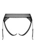 Podvazky Obsessive Lanelia garter panties - výprodej 