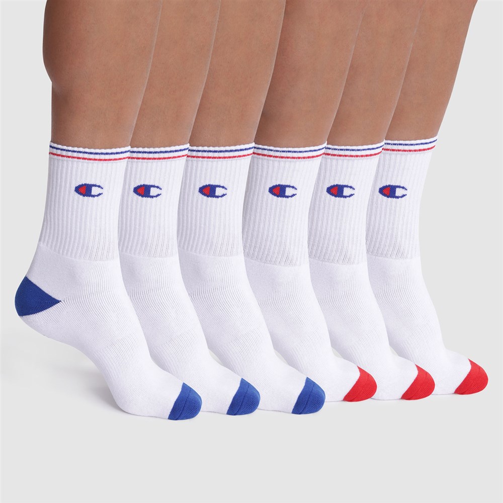 Ponožky CHAMPION CREW SOCKS PERFORMANCE 6 párů