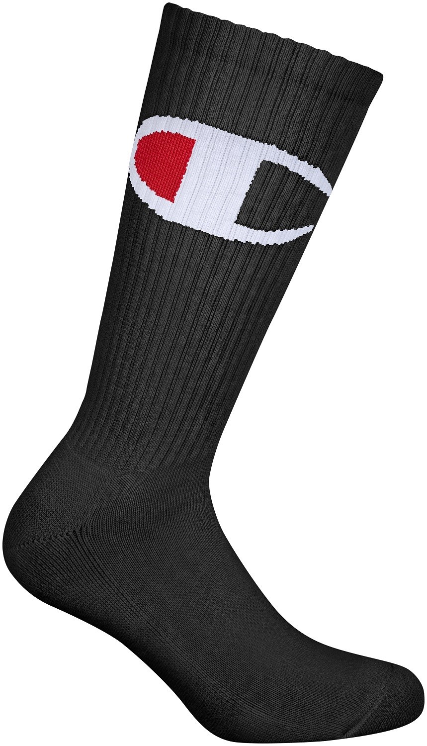 Ponožky CREW SOCKS ROCHESTER BIG C, černé
