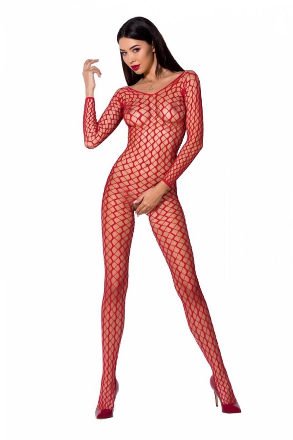 Passion BS068 red - Bodystocking
