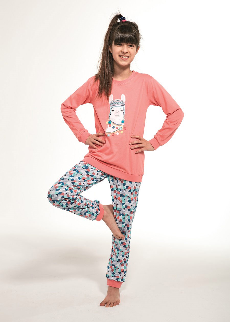 Dívčí pyžamo Cornette "Llama" 353/115 kids