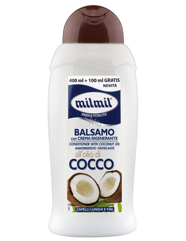 MIL MIL Péče o vlasy Regenerační balzám kokosový 400ml