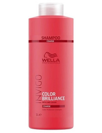 WELLA Invigo Color Brilliance Coarse Shampoo 1000ml - šampon pro silné barvené vlasy
