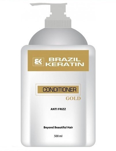 BRAZIL KERATIN Gold Conditioner regenerační keratinový kondicionér se zlatem 500ml