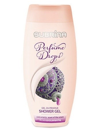 SUBRÍNA Shower Gel Perfume Drops - sprchový gel s vůní orientu 250ml