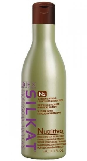 BES Silkat Nutritivo Balsamo N2 - vyživující balzám na poškozené vlasy 1000ml