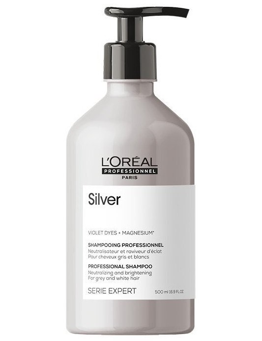 LOREAL Professionnel Expert Magnesium Silver Shampoo 500ml - šampon pro bílé a melírované vlasy