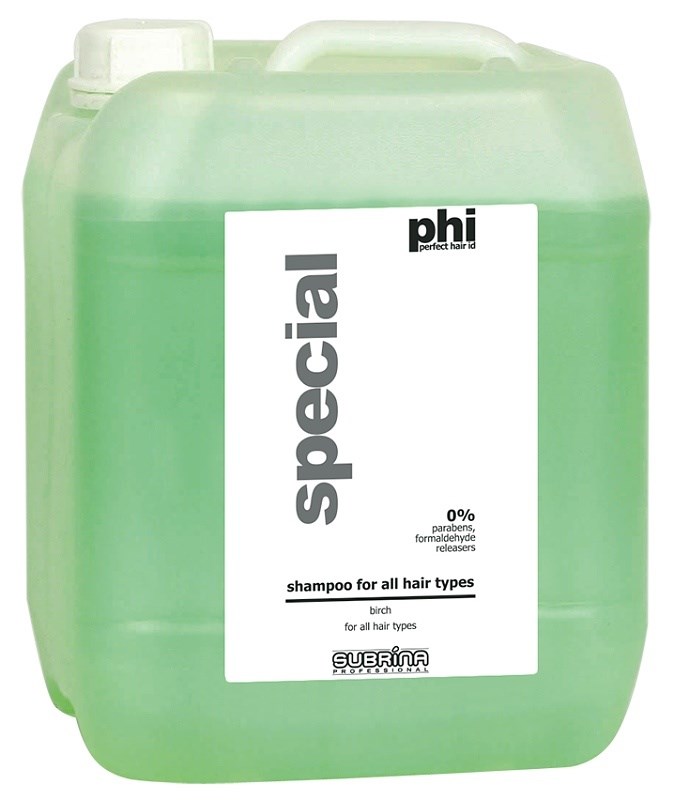 SUBRÍNA PHI Shampoo for All Hair Types Birch 5000ml - březový šampon na vlasy