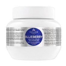 KALLOS KJMN Blueberry Hair Mask 275ml - maska a chemicky poškozené vlasy