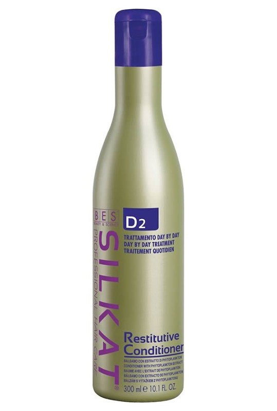 BES Silkat D2 Restitutive Conditioner 300ml - regenerační kondicioner na vlasy