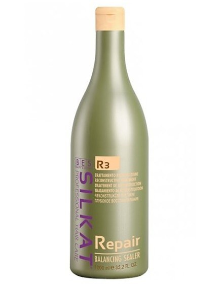 BES Silkat R3 Repair Balancing Sealer 1000ml - Rekonstrukční krém pro velmi poškozené vlasy