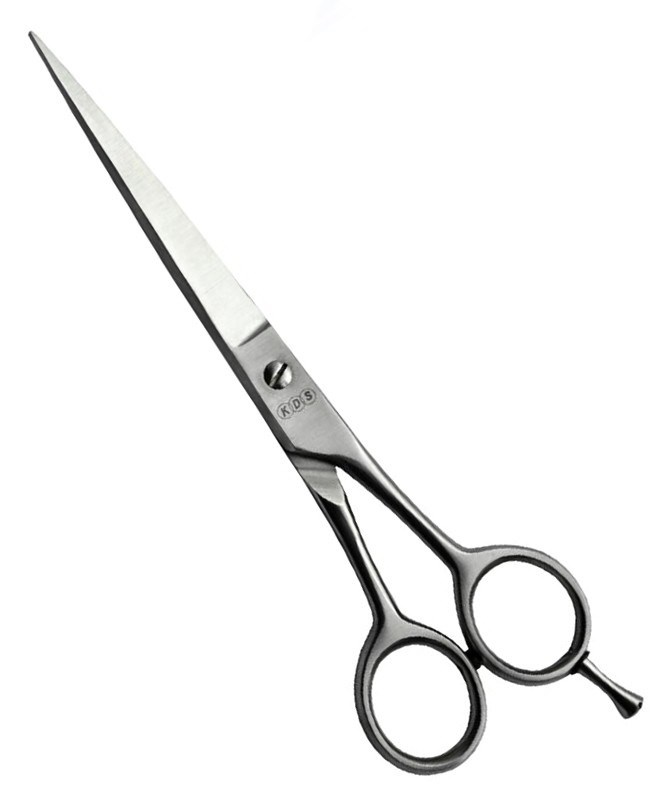 KDS Sedlčany Holičské nůžky na vlasy s opěrkou prstu 4317 - 16,5cm  6,5´
