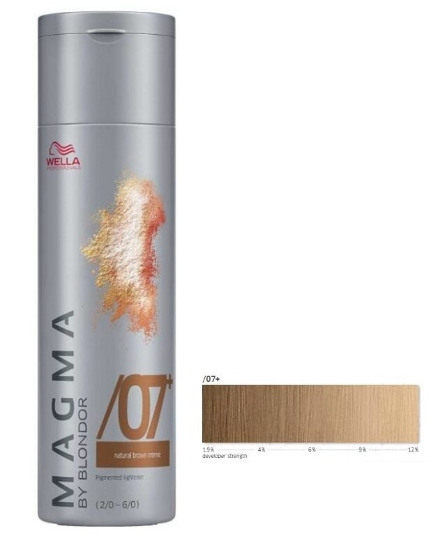 WELLA Professionals Magma By Blondor 120g - Melírovací barva č.07+ přírodní hnědá
