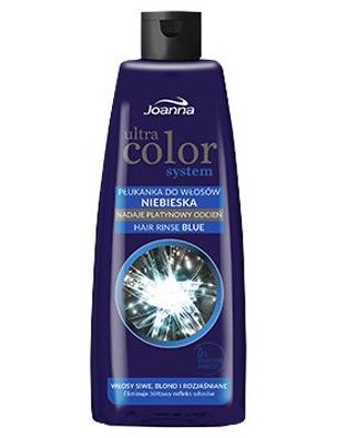 JOANNA Ultra Color BLUE Hair Rinse 150ml - tónovací vlasová voda (přeliv) - modrá