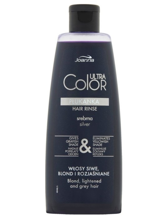 JOANNA Ultra Color SILVER Hair Rinse 150ml - tónovací vlasová voda (přeliv) - stříbrná