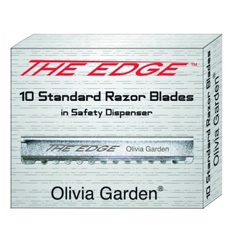 OLIVIA GARDEN The Edge Razor Blades 10ks - žiletky do břitvy Olivia Garden Edge Razor