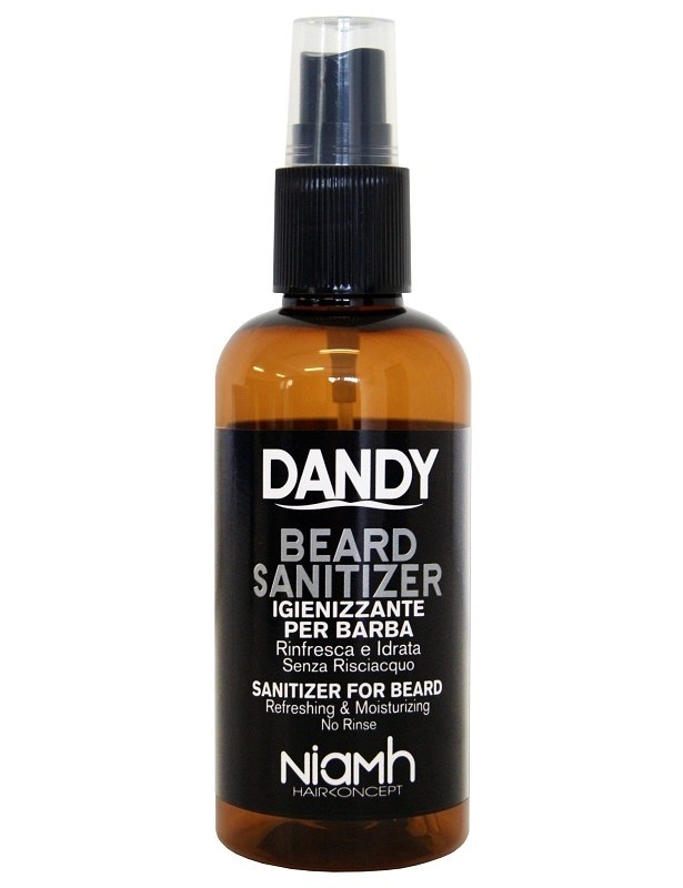 DANDY Sanitizer 100ml - Bezoplachová ochrana vousů, bradky a kníru