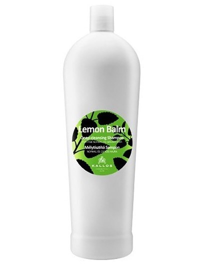 KALLOS Lemon Balm Hloubkově čistící šampon 1000ml - pro normální a mastné vlasy