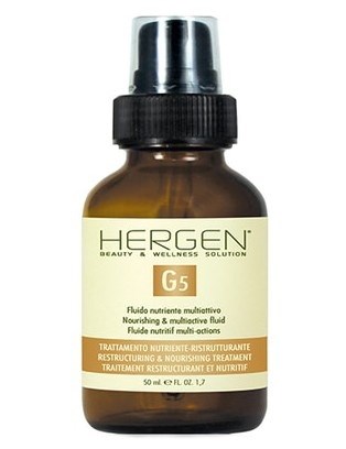 BES Hergen G5 Fluid 50ml - multiaktivní vyživující fluid na krepaté vlasy