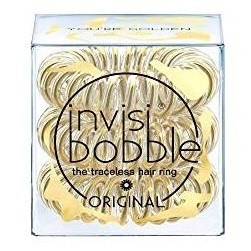 INVISIBOBBLE Original Light Gold 3ks - Spirálové gumičky do vlasů - průhledné zlaté