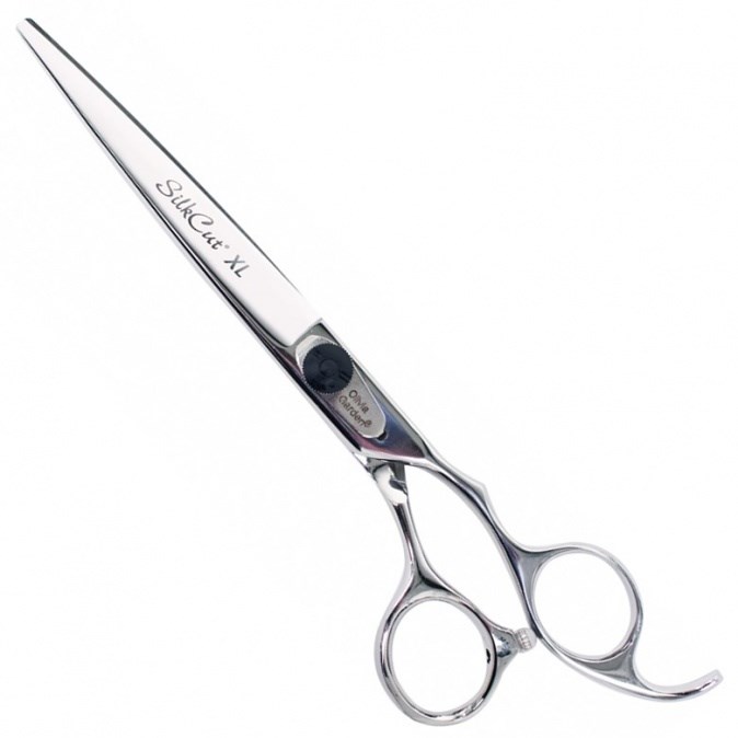 OLIVIA GARDEN SilkCut Barber Shear XL 7-0 - extra dlouhé kadeřnické nůžky na vlasy