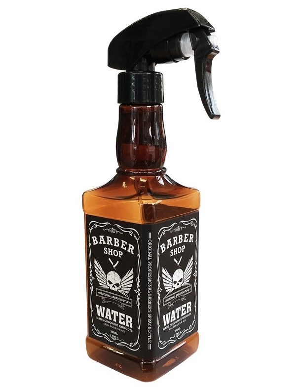BARBER JACK Rozprašovač na vodu v originálním designu whisky láhve 500ml