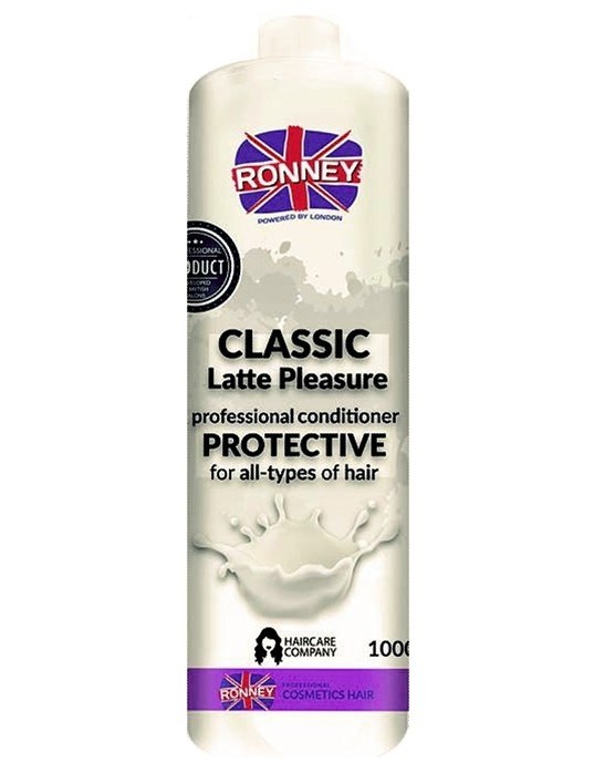 RONNEY Classic Latte Pleasure Conditioner 1000ml - hydratační kondicionér