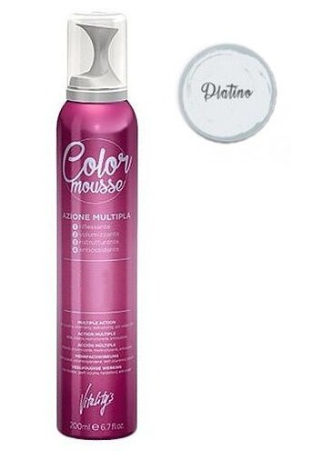 VITALITYS Color Mousse PLATINO barevné pěnové tužidlo 200ml - platinová blond