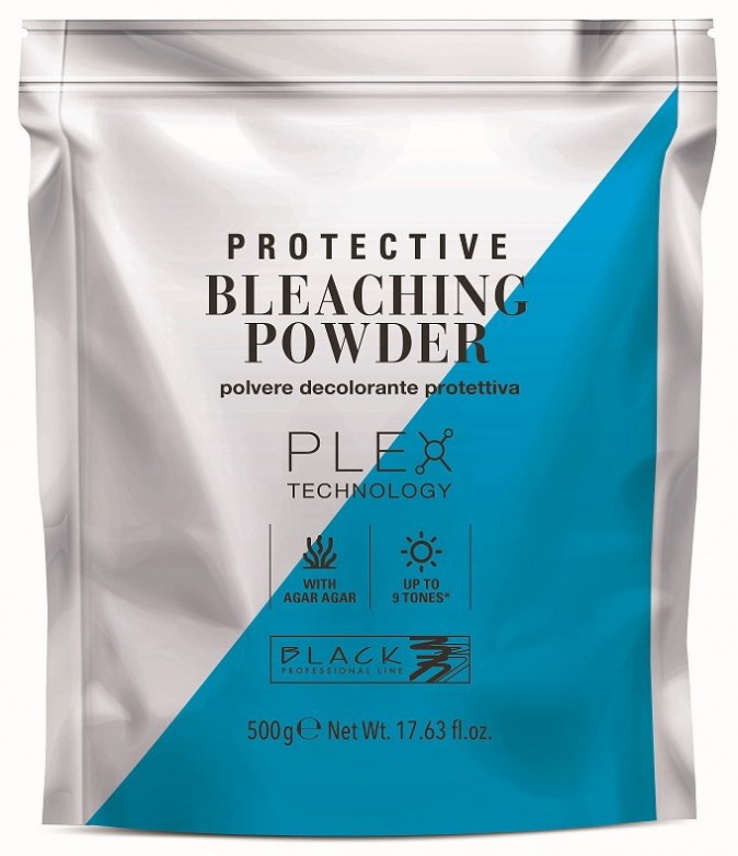 BLACK Professional Protective Bleaching Powder Plex Technology - melír o 9 tónů - sáček 500g