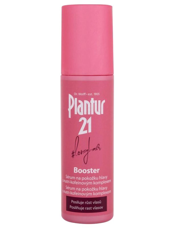 PLANTUR 21 Longhair Booster Nutri-kofeinové sérum pro posílení růstu vlasů 125ml