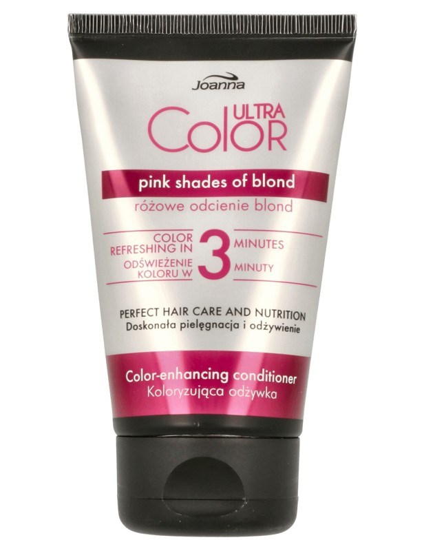 JOANNA Ultra Color Pink Shades Conditioner 100g - barvicí kondicionér