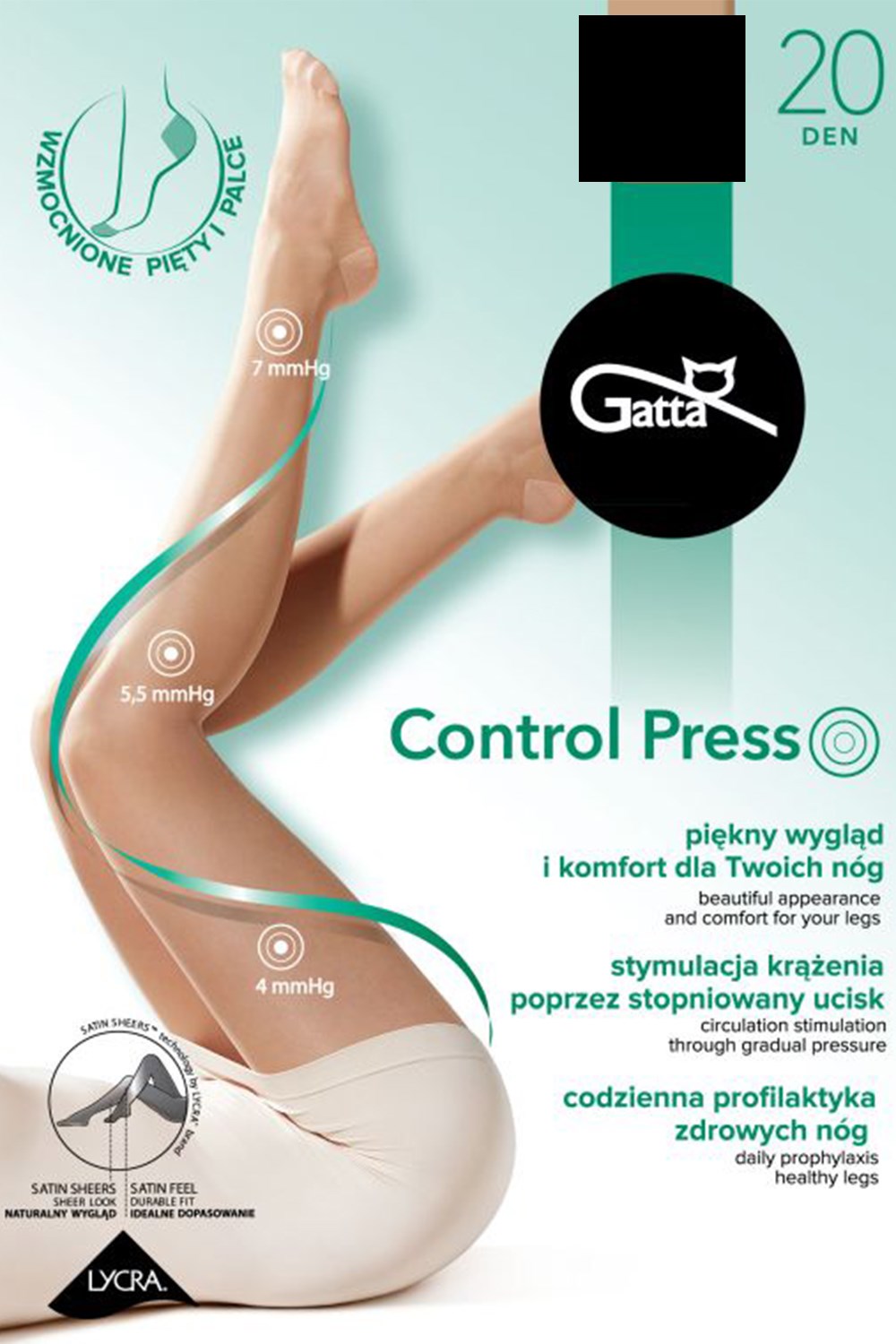Punčocháče Gatta Control Press