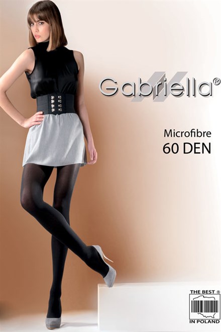 Punčochové kalhoty Gabriella Microfibre 60 Den Code 122 - Výprodej