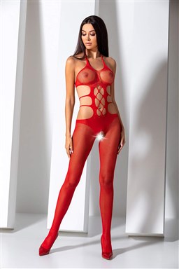 Passion BS084 red - Bodystocking