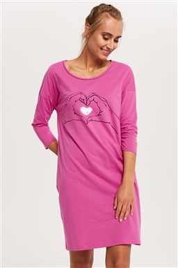 Dámská noční košile Italian Fashion Galia růžová