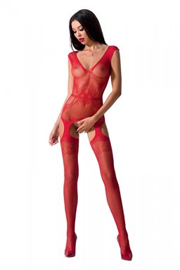 Passion BS062 red - Bodystocking