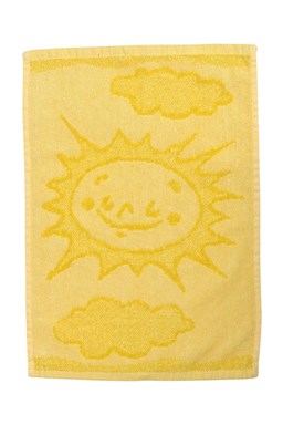 Dětský ručník Sun yellow 30x50 cm