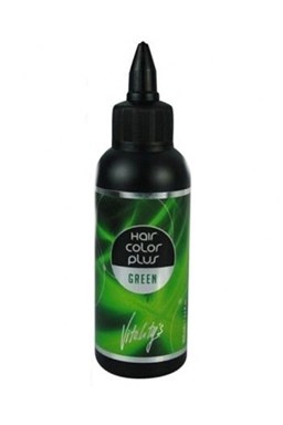VITALITYS HCP Hair Color Plus gelová barva na vlasy vymývatelná Green 02 - zelená