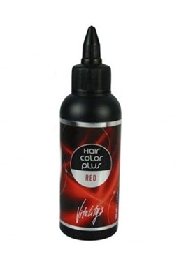 VITALITYS HCP Hair Color Plus gelová barva na vlasy vymývatelná Red - červená