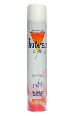 INTESA Shiny Effect Lak na vlasy s leskem - silně tužící 500ml