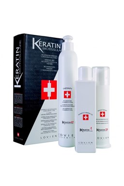 L´OVIEN ESSENTIAL Keratin Biotissulare keratinový systém pro rekonstrukci vlasů - 3fáze