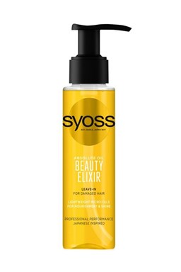 SYOSS Professional Beauty Elixir Absolute Oil - regeneruje a dodává hebkost vlasům 100ml