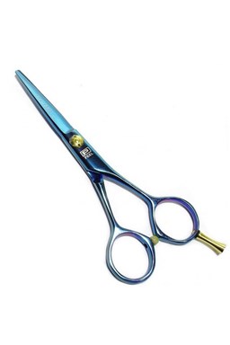 PRO FEEL JAPAN BC018-50 Blue profesionální kadeřnické nůžky na vlasy 5' - modré