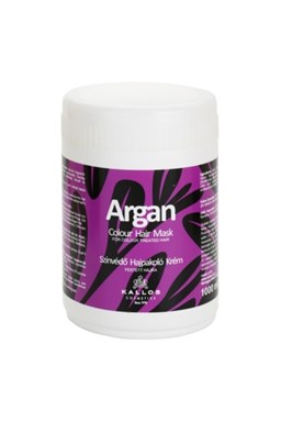 KALLOS Argan Colour Hair Mask 1000ml - maska s Arganem na barvené vlasy