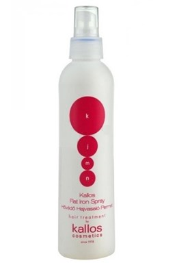 KALLOS KJMN Flat Iron Spray 200ml - ochranný sprej před teplem při žehlení vlasů
